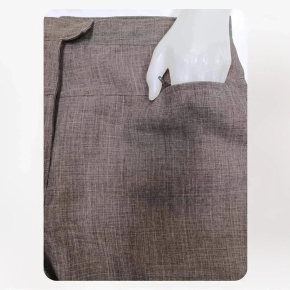 Eric  Alexandre Straight Leg Brown Trousers Size EU46/US12 - Picture 9 of 10